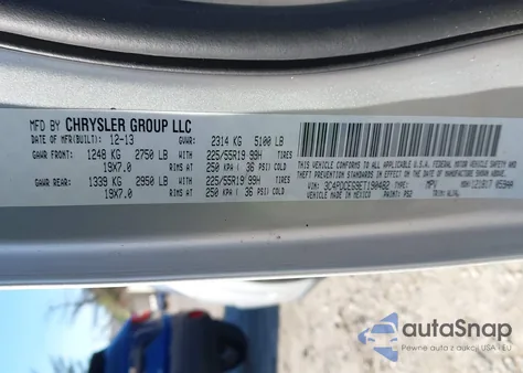 2014 Dodge Journey R/T from USA, damaged, VIN 3C4PDCEG9ET190482